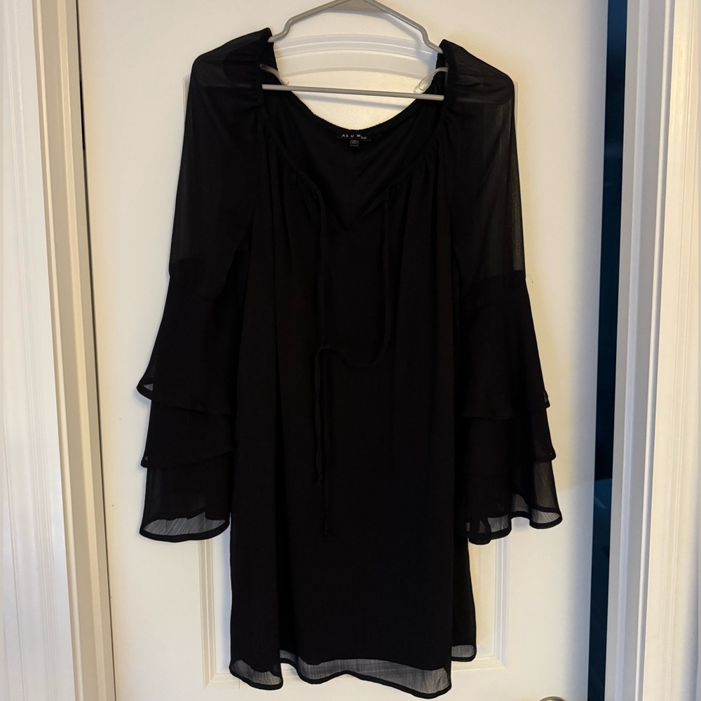 As U Wish black dress. size M